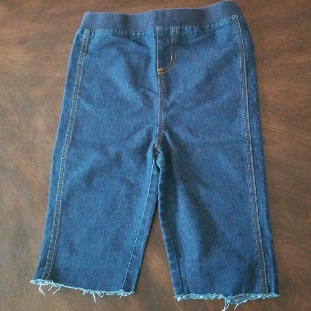 Denim capris